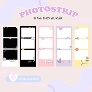 PHOTOSTRIP in ảnh theo yêu cầu (1 khung 3 ảnh) - thiết kế by lapthucollection