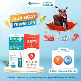 Combo Gadopax Forte Tăng Đề Kháng và Dimao Pro Oral Spray D3 K2 [100% Nhập Khẩu EU Chính Hãng]