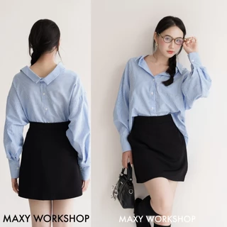 Áo sơ mi cài nút phía sau Back Button Shirt Maxy Workshop