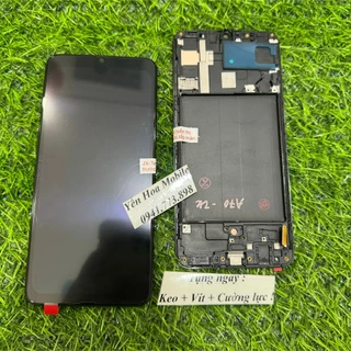 màn hình tương thích samsung A70 - OLED (2IC ) - liền khung PHÔI NHỎ