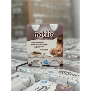 [ Lốc 4 lon ] Sữa Bú Matilia Pháp vị Socola dành cho các mẹ cho con bú