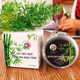 Gel lột hút mụn than tre hoạt tính 50gr giúp lột mụn đầu đen mũi, cám tận gốc, làm sạch da, thu nhỏ lỗ chân lông.