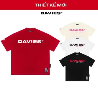 Áo phông nam nữ local brand DAVIES form rộng tay lỡ nhiều màu vải thun cotton co giãn thoáng mát Invasion Tee I D38-T1