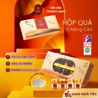 Hộp quà yến chưng yến sào cao cấp chưng vị nâng cao - Quà tặng thượng hạng | Vũ Yến Store