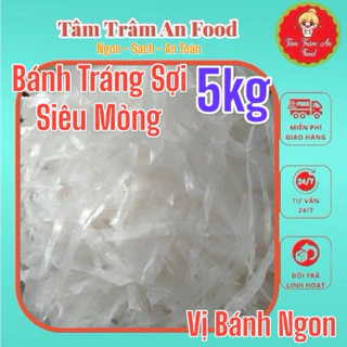 Bánh Tráng Cắt Sợi SIÊU MỎnG 5Kg loại bánh ngon