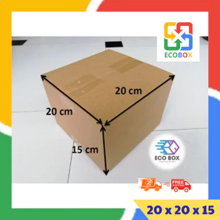 20x20x15 Hộp carton đóng hàng