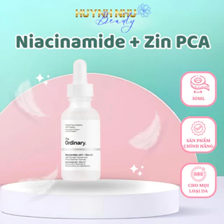 Tinh chất giảm mụn, giảm thâm chính hãng The Ordinary Niacinamide 10% + Zinc 1% 30ml