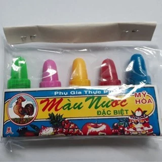 Màu thực phẩm an toàn chai 5ml