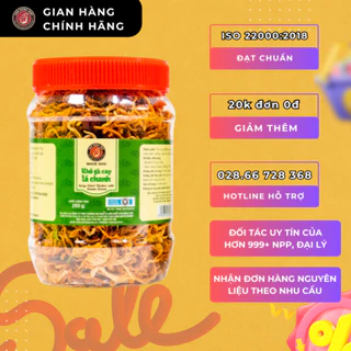 [GIAN HÀNG CHÍNH HÃNG] Khô Gà Lá Chanh Hũ 250g