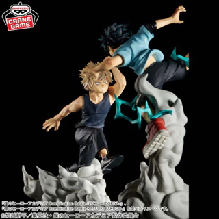 Mô hình Midoriya Izuku Deku và Katsuki Bakugo cực chiến chính hãng Bandai - My hero Academia Figure