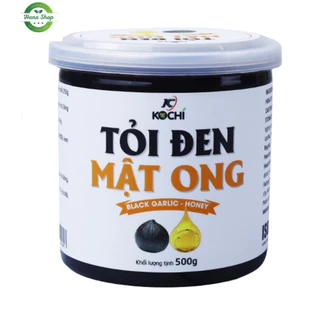 Tỏi Đen Cô Đơn Ngâm Mật Ong Nguyên Chất Kochi - Hộp 500g