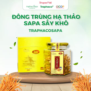 Đông Trùng Hạ Thảo Sấy Khô Sapa TRAPHACOSAPA OCOP 4 Sao Tăng Hệ Miễn Dịch Cải Thiện Trí Nhớ 20gr