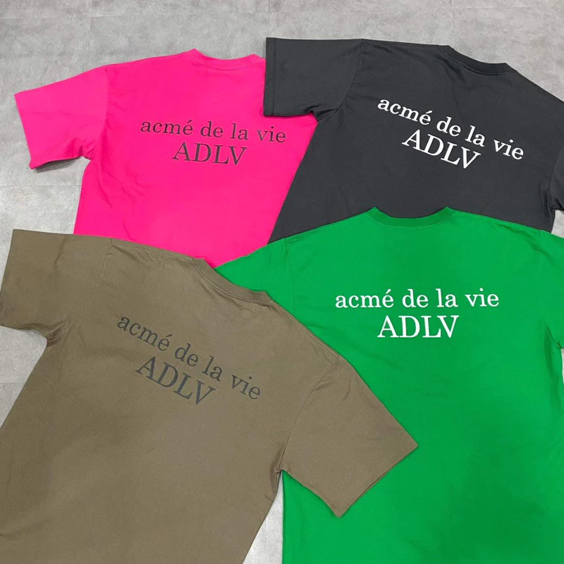 (CHÍNH HÃNG) Áo thun ADLV Basic 2023 Hàn Quốc đứng form unisex nam nữ full màu