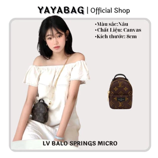 ⛔️[GIÁ TỐT NHẤT] Móc Khoá L Balo Palm Springs Micro Phụ Kiện Túi Xách Mini - Size11cm