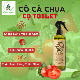 [ 500ml ] Tẩy Bồn Cầu Cô Cà Chua Hữu Cơ Yêu Nước 500ml Hương Sả Chanh Diệt Khuẩn Khử Mùi Nấm Mốc