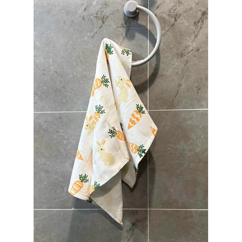 khăn tắm gội xuất mỹ cotton kích thước 40x80cm set 5c màu sắc đẹp, tiện dùng nhanh khô set 5c