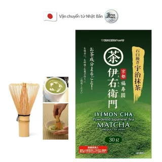 【Fukujuen IYEMON Japanese Matcha】Japanese Uji matcha  powder 30g