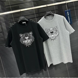 Áo Thun Báo Kenzo ❤ Áo Phông Cotton Khô Dày Dặn Dáng Rộng Nam Nữ NA383