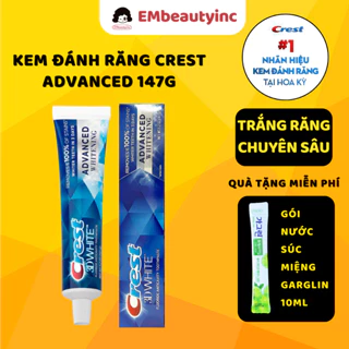 Kem Đánh Trắng Răng Crest 3D White Advanced Whitening 147g