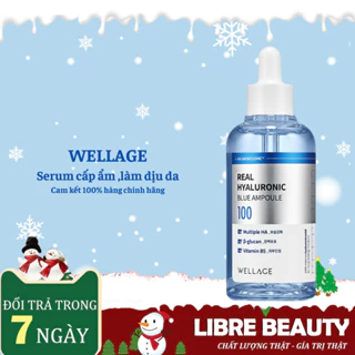 Tinh chất dưỡng da Wellage Real Hyaluronic Blue Ampoule 100 75ml