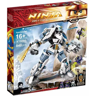 Đồ chơi Lắp ráp Mô hình Ninjago City Zane's Titan Mech Battle 19003