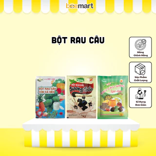 Bột rau câu các loại