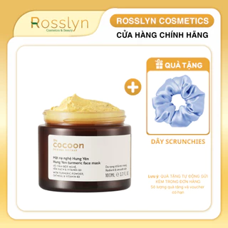 [HỎA TỐC 2H] Mặt nạ nghệ Hưng Yên Cocoon giúp da rạng rỡ & mịn màng 30ml/100ml Rosslyn