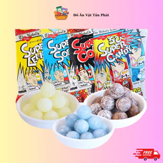 Combo 3 Gói Kẹo Siêu Chua Mix Vị Khác Nhau Gói 20g Ăn Cực Mê