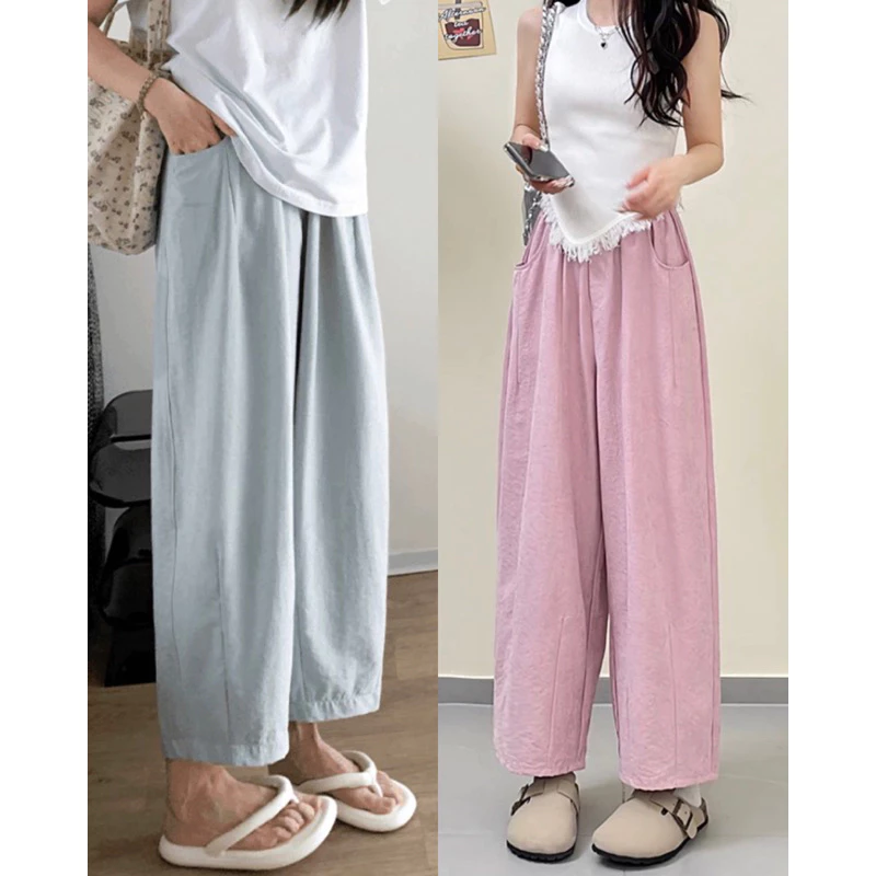 { XẢ KHO ] Quần nữ dáng lửng chất gió hàn sịn . by Bika Shop. chất đẹp. mặc thoáng mát. dễ mix đồ . hót 2026 (BG4)
