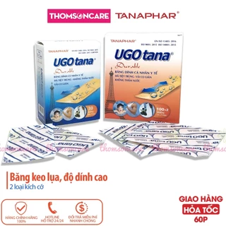 Băng vết thương cá nhân Ugotana mẫu mới - băng dính y tế cầm máu, các vết trầy xước - Thomsoncare