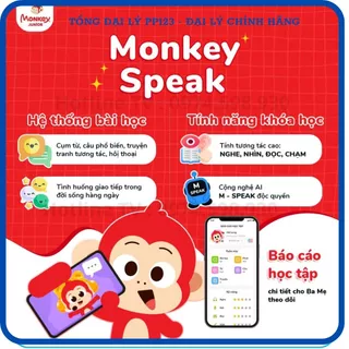 Monkey Speak Trọn đời  - Hỗ trợ phát âm và giao tiếp