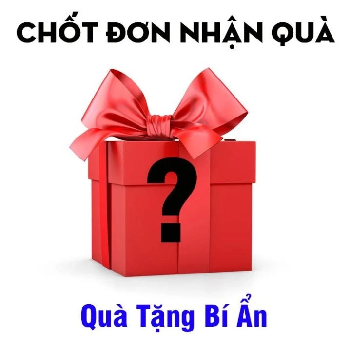 Quà Ngẫu nhiên hoặc không có gì (mic thu âm- hộp đóng hàng, dây nịt ... )