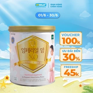 Sữa bột Namyang Imperial Mom XO GT 400g (mẹ mang thai và cho con bú)