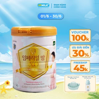 Sữa bột Namyang Imperial Mom XO GT 800g (mẹ mang thai và cho con bú)