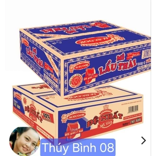 THÙNG Mì Lẩu thái tôm /Đệ Nhất 30 gói*80g