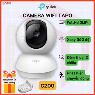 Camera IP Wifi TP-Link Tapo C200 Full HD Chính Hãng Quay Quét Đàm Thoại 2 Chiều