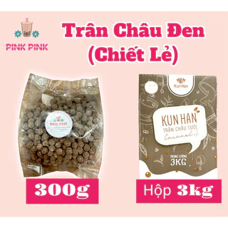 Trân Châu Đen - Trắng chiết lẻ 300g Từ Pink Pink Nguyên Liệu & Dụng cụ Pha Chế Đồ Uống