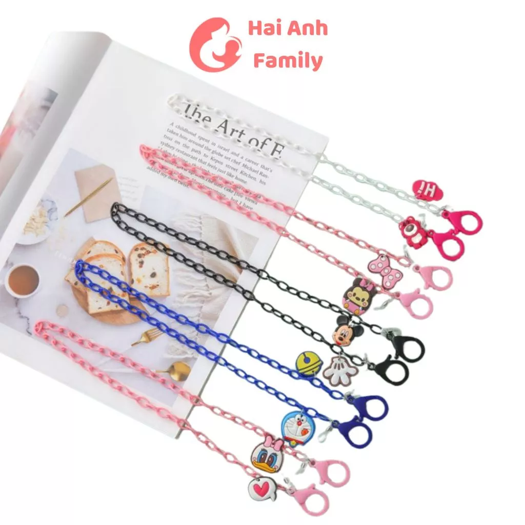 Dây đeo khẩu trang, dây đeo kính mắt chống rơi cho bém hoặt tiết dễ dương