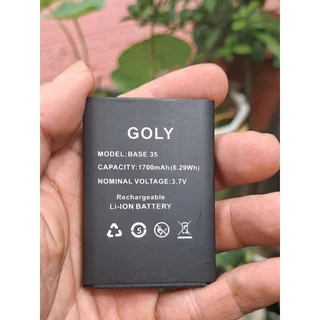 Pin hãng Goly Base 35 dùng chung Base 35 pro,  Dung lượng chuẩn 1700 mAh