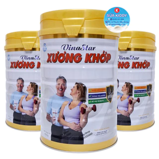 Sữa Vinastar xương khớp ngừa loãng xương, tiểu đường 900g (lon màu trắng)