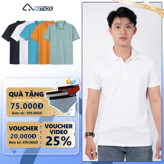 Áo Polo nam vải Cotton USA cao cấp, sang trọng thanh lịch - Thương hiệu AMAX