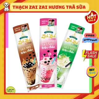 Kẹo thạch Zai Zai Đức Hạnh vị trà sữa trân châu (1 chiếc)