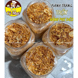 Bánh Tráng TRỘN HÀNH PHI DẺO (Không cay) - HỦ 300GR, ĂN VẶT COMAI