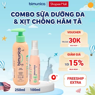 Combo Chống Hăm Dưỡng Ẩm Cao Cấp Cho Bé Sơ Sinh BIMUNICA