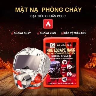 Mặt Nạ TZL30 Phòng Cháy Và Khói Độc Tiêu Chuẩn Quốc Gia, Bảo Vệ Mắt và Đầu SP phù hợp cho cả trẻ em