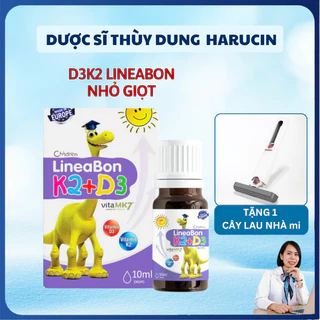 [Video Voucher & Quà] LineaBon K2D3 - Cung Cấp Vitamin K2 Và Vitamin D3 - Chai 10ml