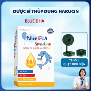 [Có Video Voucher & Quà] Blue DHA Smartino Chai 20ml - Bổ Sung DHA Tinh Khiết Cho Bé