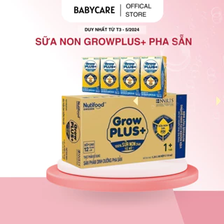 Sữa Bột Pha Sẵn 💚𝐅𝐄𝐄𝐒𝐇𝐈𝐏💚 Sữa Pha Sẵn Growplus+ Sữa Non Tăng Đề Kháng, Hỗ Trợ Phát Triển Toàn Diện Cho Bé