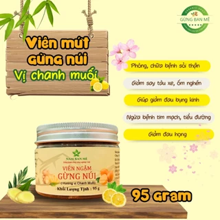 Trà Gừng Túi Lọc Sấy Thăng Hoa, Tinh Chất Gừng Tươi, Viên Mứt Gừng Núi tốt cho sức khỏe