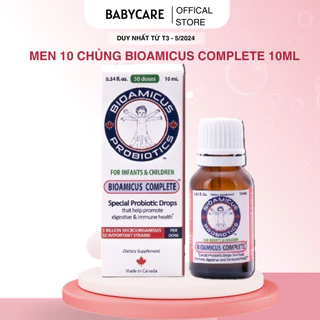 Men Vi Sinh Cho Bé 💚𝐅𝐄𝐄𝐒𝐇𝐈𝐏💚 Men Vi Sinh 10 Chủng Bioamicus Complete Hỗ Trợ Tiêu Hóa, Giúp Bé Ăn Ngon,Tăg Cườg Miễn Dịch